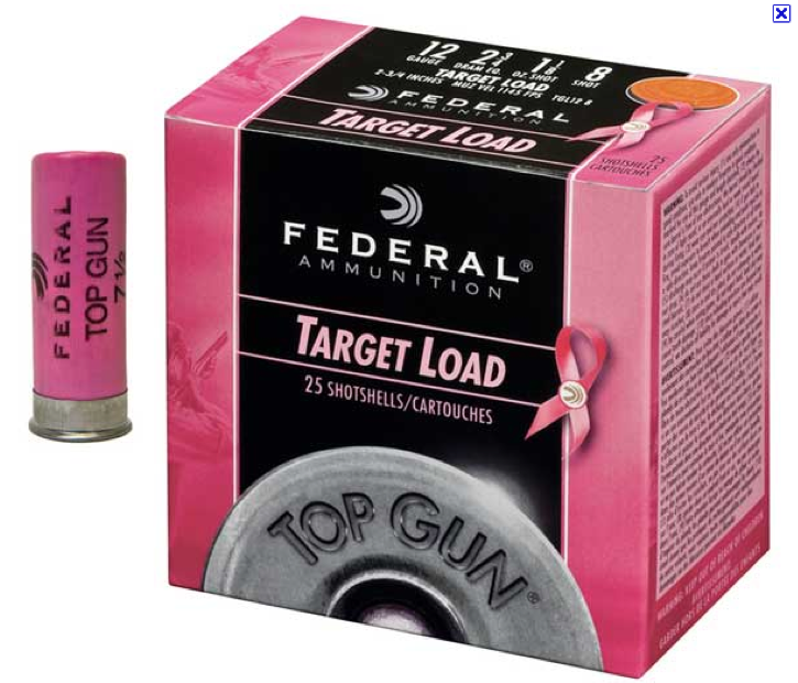 Federal Ammunition's pink breast cancer awareness bullets