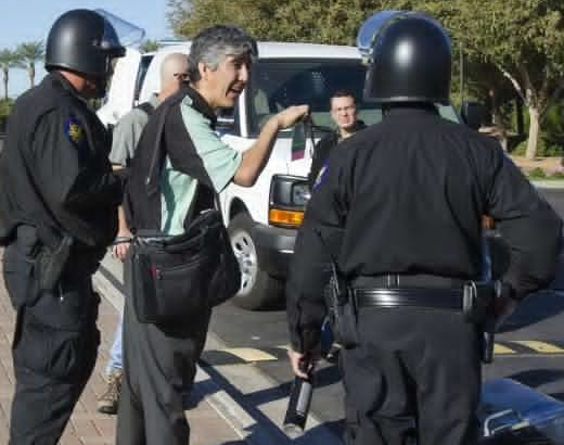Arizona Republic reporter almost arrested outside ALEC conference