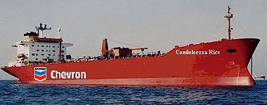 Chevron/Condoleezza Rice barge