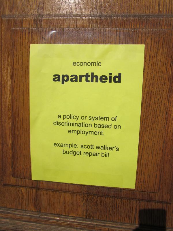 Economic apartheid