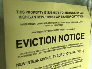 AFP Michigan's "eviction notice"