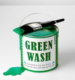 Greenwash paint