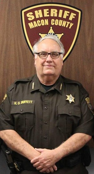 Howard Buffett was the sheriff of Macon County, Illinois, until the November election. (Macon County Sheriff's Office Facebook page photo)