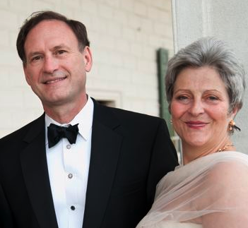 Justice Samuel Alito and his wife, Martha