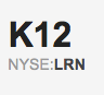 K-12 NYSE symbol