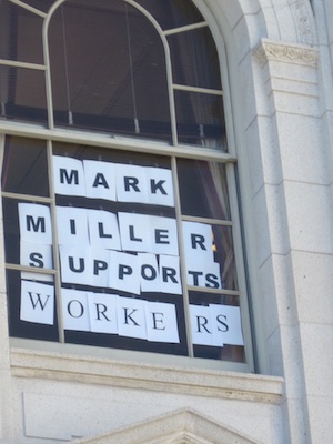 Mark Miller Supports Workers