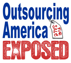 Outsourcing America Exposed badge