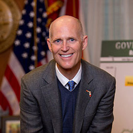 Florida Gov. Rick Scott (image by Meredyth Hall)