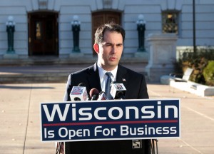 Scott Walker, Wisconsin Is Open For Business
