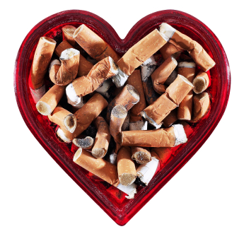 smoking heart