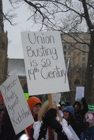 Union busting is so 19th century
