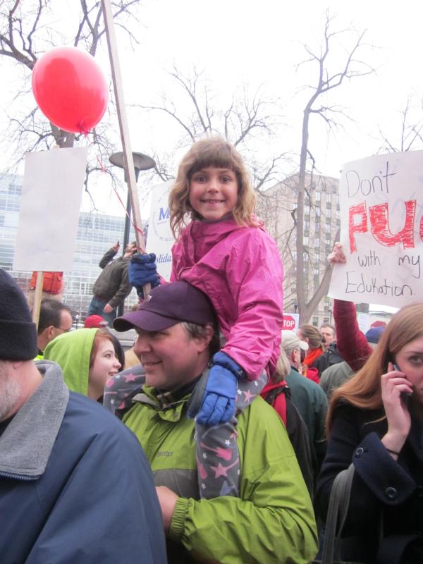 Zoey stands up for her teachers.